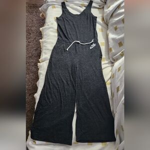 Nike Grey‎ Jumpsuit with Drawstring